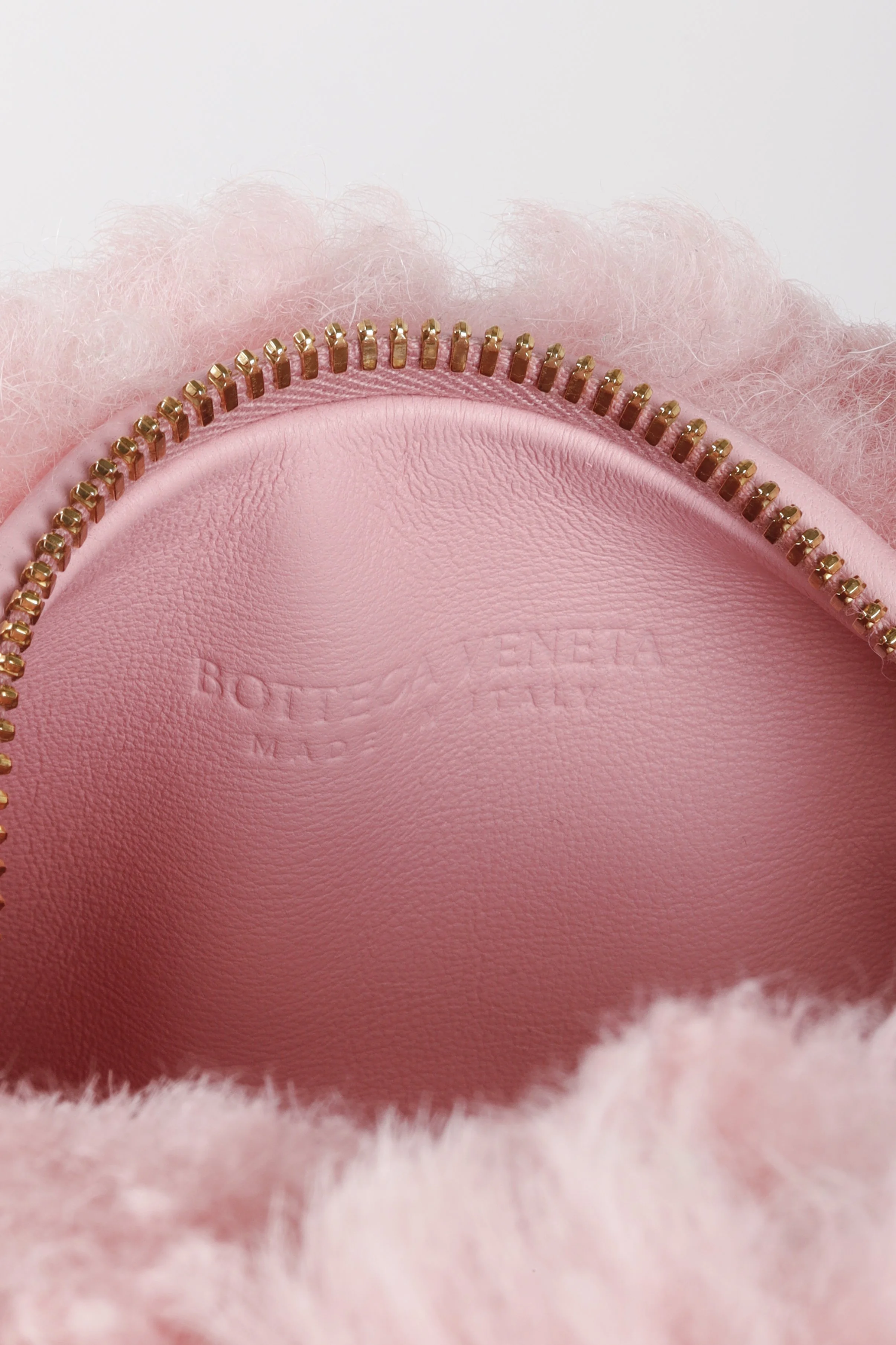 Pink 2025 fur clutch